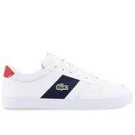 Buty sportowe męskie - Buty Lacoste Court Master Pro 1232 SMA 745SMA0130-407 - białe - miniaturka - grafika 1
