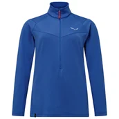Bluzy sportowe damskie - Bluza damska Salewa Puez Cammino Pl Jkt W Rozmiar: M / Kolor: niebieski - miniaturka - grafika 1