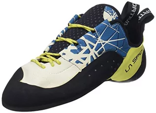 Koszulki i topy damskie - La Sportiva La Sportiva Kataki stopy kota, uniseks dorośli, uniseks dorośli, kataki, niebieski (ocean/siarka), Siarka Blue Ocean - 38 EU 20A606702 - grafika 1