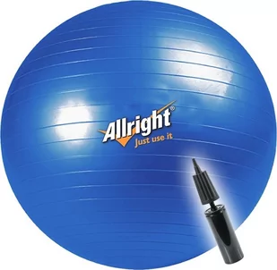 Allright PIŁKA GIMNASTYCZNA 65cm +POMPKA alltosport_FIPGDK65 - Piłki do ćwiczeń - miniaturka - grafika 1