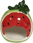 Akcesoria dla gryzoni - Yarro International YARRO DOMEK CERAMICZNY DLA GRYZONIA ARBUZ 8,5 x 7,5 x 7,5 CM - miniaturka - grafika 1