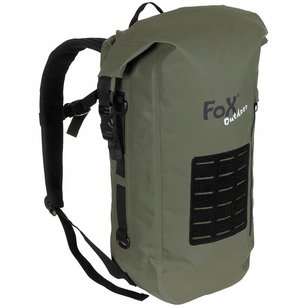 Plecak wodoodporny taktyczny wojskowy Mfh Fox Outdoor Dry Pack 30 l Zielony