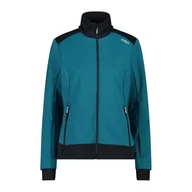 Kurtki damskie - CMP - Damska kurtka z kapturem na stałe, dopasowana, softshellowa, 50 - miniaturka - grafika 1