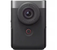 Aparaty Cyfrowe - Canon PowerShot V10 Vlogging Kit srebrny - miniaturka - grafika 1