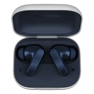 Motorola Moto Buds Granatowe (Starlight Blue) - Słuchawki - miniaturka - grafika 1