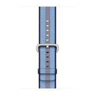 Akcesoria do smartwatchy - Apple Pasek nylonowy w kolorze nocnego błękitu do koperty 38mm / 40mm / 41mm / 42mm - rozmiar S/M - miniaturka - grafika 1