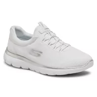 Baleriny - Buty SKECHERS - Summits 12980/WSL White/Silver - miniaturka - grafika 1