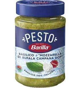 Barilla Pesto Bazylia z Mozzarellą (190 g) - Sosy w słoikach - miniaturka - grafika 1