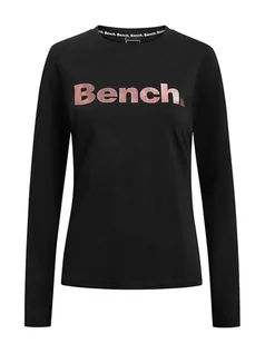 Koszulki i topy damskie - Bench Koszulka "Debbie" w kolorze czarnym - grafika 1