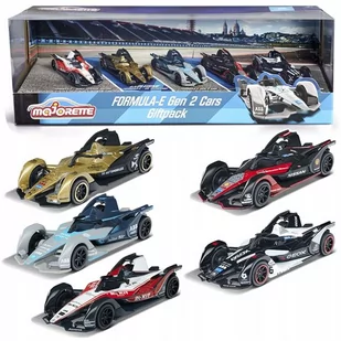 Majorette Zestaw 5-pak Formuła Formula-e Gen 2 Cars Giftpack 1:64 - Samochody i pojazdy dla dzieci - miniaturka - grafika 1
