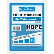 Folie i taśmy malarskie - Blue Dolphin folia malarska dla wykonawców D* 4 m x 5 m - miniaturka - grafika 1