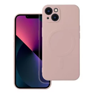 OEM Futerał Silicone Mag Cover Do Iphone 13 Różowy - Etui i futerały do telefonów - miniaturka - grafika 1