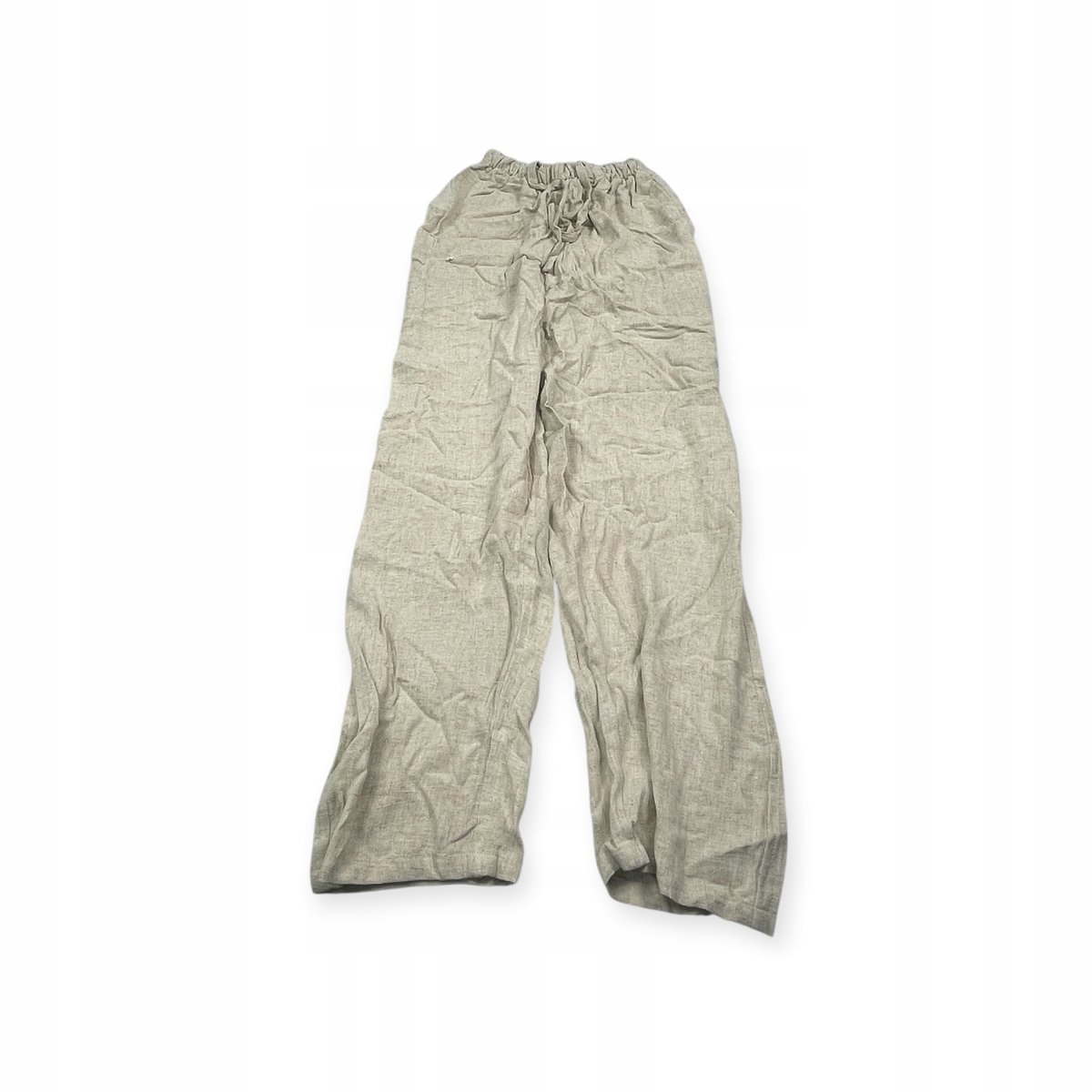 Materiałowe spodnie damskie Old Money XXL