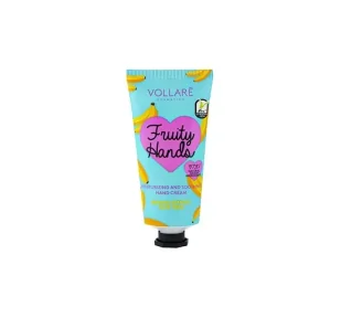 Vollare Cosmetics Vollare Cosmetics Pielęgnacja ciała Krem Do Rąk Fruity Hands Nawilżająco-Łagodzący Banan 50 ml - Kremy i maski do rąk - miniaturka - grafika 1
