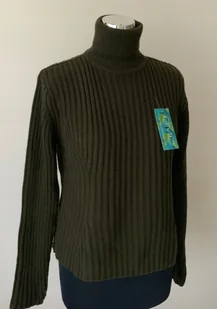SWETER z GOLFEM DAMSKI PLUS SIZE XXXL PREZENT EXTRA OKAZJA - Swetry damskie - miniaturka - grafika 1