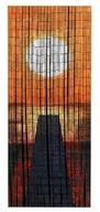 Zasłony - WENKO Zasłona bambusowa Zachód słońca, 90x200 cm, WENKO - miniaturka - grafika 1