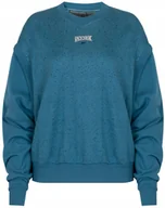 Bluzy damskie - REEBOK - BLUZA DAMSKA CL VARSITY CREW HS0364 bluza niebieska - miniaturka - grafika 1