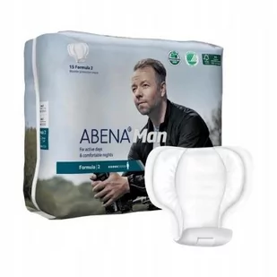 Abri Man, Wkładki urologiczne Formula A 2, 15 szt - Pieluchy dla dorosłych - miniaturka - grafika 1