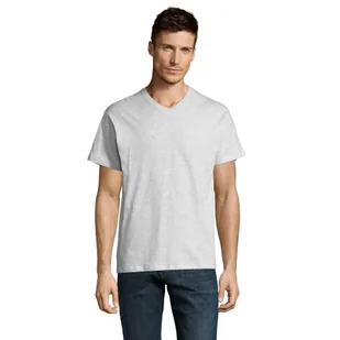Koszulka Unisex Dla Dorosłych Victory Heather V Neck - Koszulki sportowe damskie - miniaturka - grafika 1