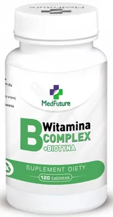 MEDFUTURE Witamina B - Complex - 120 tabletek - Witaminy i minerały - miniaturka - grafika 1