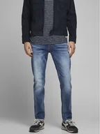 Spodnie męskie - Jack & Jones Jeansy Mike 12168290 Niebieski Tapered Fit - miniaturka - grafika 1