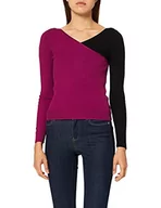 Swetry damskie - Desigual Sweter damski JERS_Belgrado, czarny, M - miniaturka - grafika 1