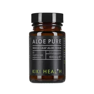 Kiki Health Aloe Pure - Liofilizowany Aloes 600 mg (20 kaps.) - Suplementy naturalne - miniaturka - grafika 1