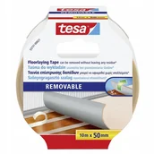 Kleje i inne preparaty budowlane - Tesa Taśma dwustronna usuwalna 10 m x 50 mm - miniaturka - grafika 1