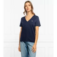 Koszulki i topy damskie - Lacoste T-shirt | Regular Fit - miniaturka - grafika 1