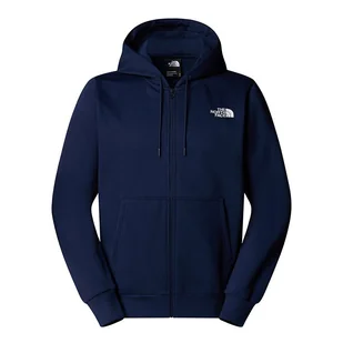Bluza męska The North Face Simple Dome Full Zip 0A89FD8K21 - granatowa - Bluzy męskie - miniaturka - grafika 1