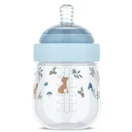 Butelki dla niemowląt - Mepal Butelka ze smoczkiem Mio Forest Friends 108061065408 165 ml - miniaturka - grafika 1