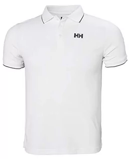 Koszulki męskie - Helly Hansen Kos męska koszulka polo, biała (Blanco 001), S - grafika 1