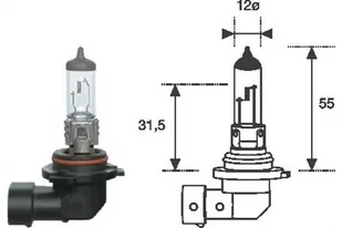 MAGNETI MARELLI 002577300000 żarówki HB4 12 V 51 W standard 002577300000 - Żarówki samochodowe - miniaturka - grafika 1