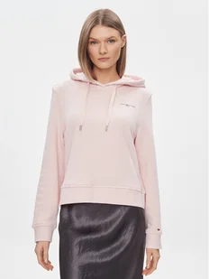 Tommy Hilfiger Bluza 1985 WW0WW40274 Różowy Relaxed Fit - Bluzy damskie - miniaturka - grafika 1