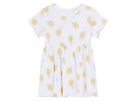 Sukienki i spódniczki dla dziewczynek - lupilu® Sukienka niemowlęca z bawełny organicznej (Biały, 86/92) - miniaturka - grafika 1