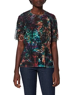 Desigual T-shirt damski Ts_Florence Night, zielony, M - Koszulki i topy damskie - miniaturka - grafika 1