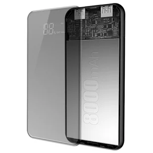 Baseus Bracket Wireless Charger power bank 8000 mAh bezprzewodowa ładowarka Qi czerwony (PPALL-EX09) - Ładowarki do telefonów - miniaturka - grafika 11