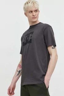 Koszulki męskie - DC t-shirt bawełniany męski kolor brązowy z nadrukiem - grafika 1