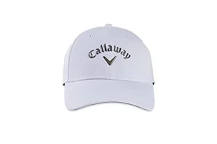 Callaway Golf męski HW CG Liquid ADJ WHT MTL 22 czapka, biały/pistolet metalowy, jeden rozmiar - Czapki męskie - miniaturka - grafika 1