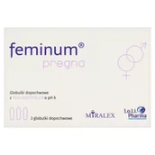 Układ moczowy i płciowy - Feminum Pregna Globulki dopochwowe - miniaturka - grafika 1