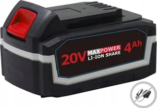 Akumulator 20V MAX POWER LI-ION Share 20V 4Ah liczba baterii: 1szt. - Ładowarki i akumulatory - miniaturka - grafika 1