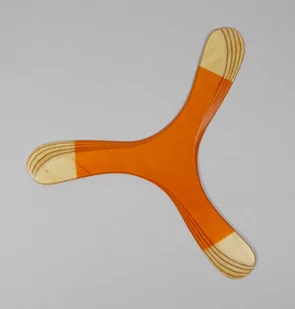 Trójpłat Pomarańczowy bumerang powracający - praworęczny - Inne gry towarzyskie - miniaturka - grafika 1