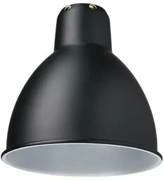 Lampe Gras - Abażur Classic Okrągła Ø140 Czarno/Biały Lampa Gras - Oprawy, klosze i abażury - miniaturka - grafika 1