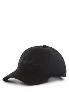 Calvin Klein - Damska czapka z daszkiem, czarny - Czapki damskie - miniaturka - grafika 1