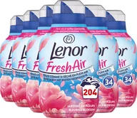 Środki do prania - Płyn do płukania Lenor FreshAir Jardins en Fleurs 6x476 g (8006540850480) - miniaturka - grafika 1