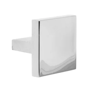 Uchwyt meblowy UZ 40 mm chrom GTV - Zawiasy, okucia i inne akcesoria - miniaturka - grafika 1