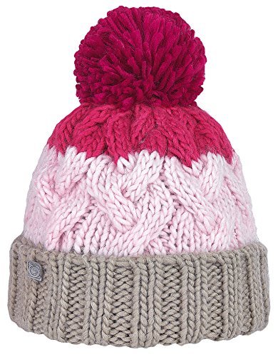 Brekka Czapka damska Waffle Beanie rozmiar uniwersalny różowy Rosa - Rosa Rozmiar uniwersalny