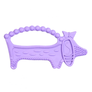 Luu Kids gryzak sensoryczny Luuie the dog fioletowy po 4 miesiącu 1 sztuka - Gryzaki dla dzieci Luu Kids gryzak sensoryczny Luuie the dog fioletowy po 4 miesiącu 1 sztuka - Gryzaki dla dzieci - miniaturka - grafika 1