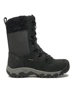 Śniegowce damskie - Keen Śniegowce Greta Tall Waterproof 1029410 Czarny - miniaturka - grafika 1