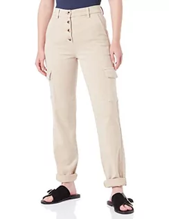 Spodnie damskie - Comma CI CI Damskie spodnie rekreacyjne, 8212 kolory piasku, 36 2110627 - grafika 1